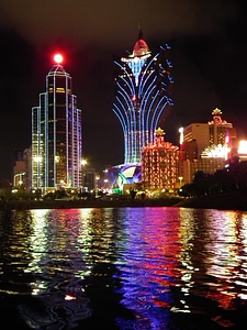 At night city at night grand lisboa