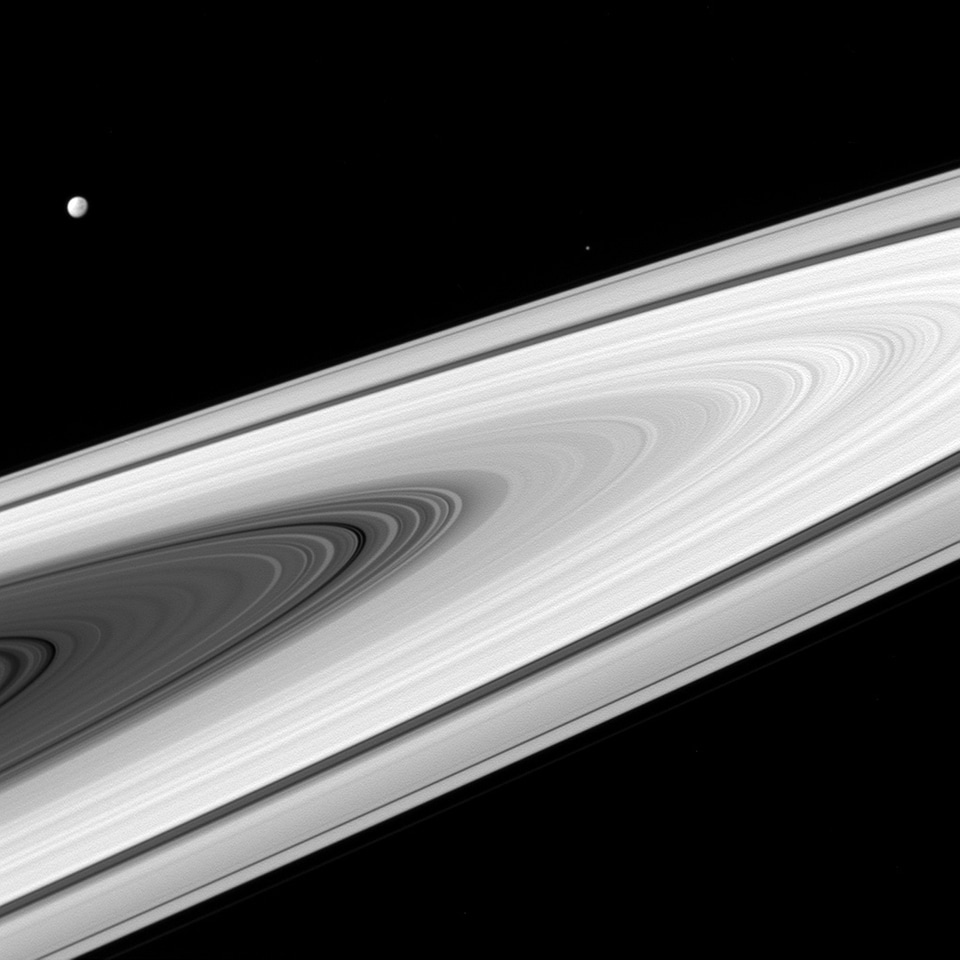 Saturn's main rings