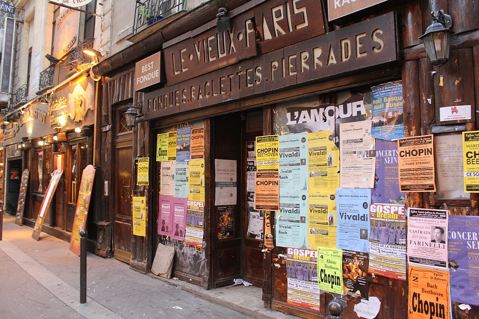 Paris Shop Street Shops France Fashion Tourism