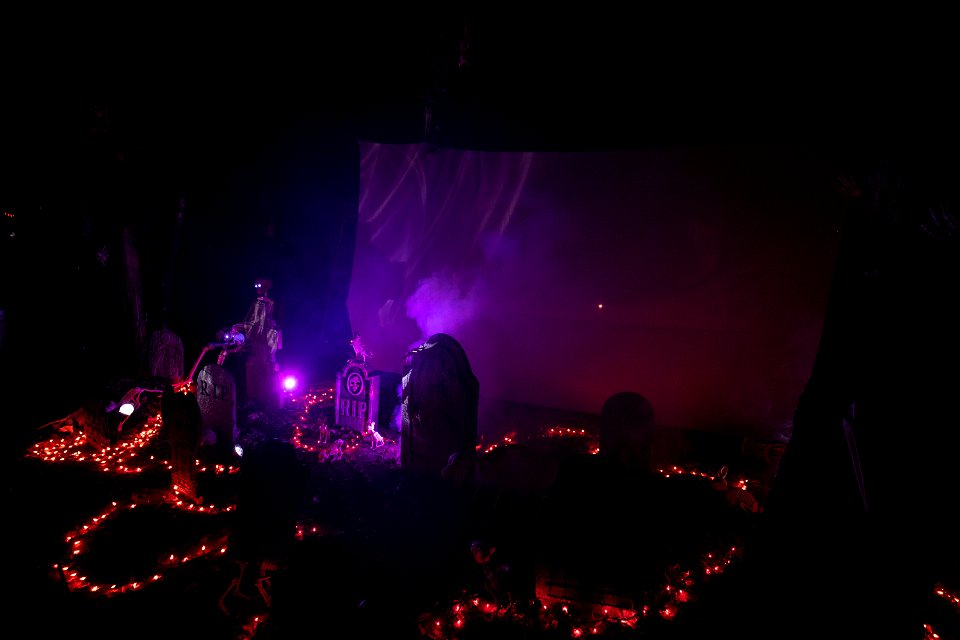 Halloween at Cedars of Lebanon State Park in Tennessee photo