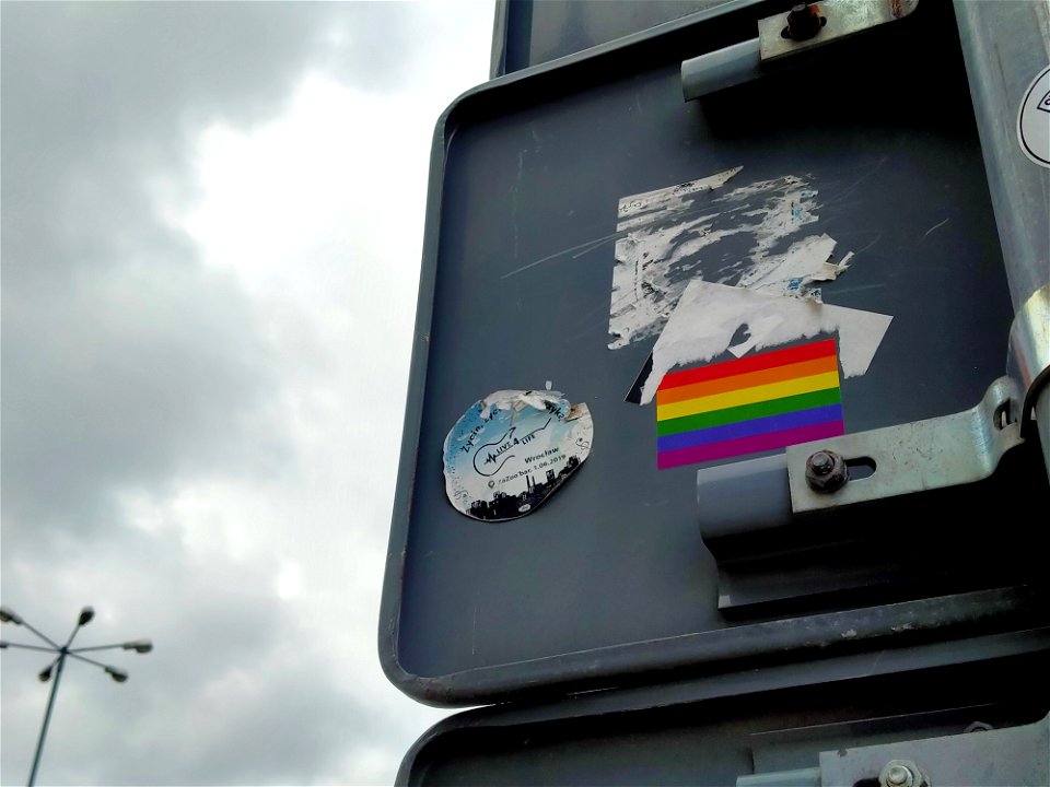 LGBTI flag sticker