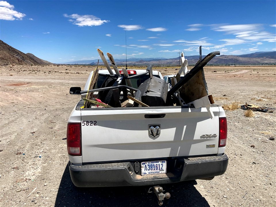 Forest Cleanup in the Fillmore Ranger District