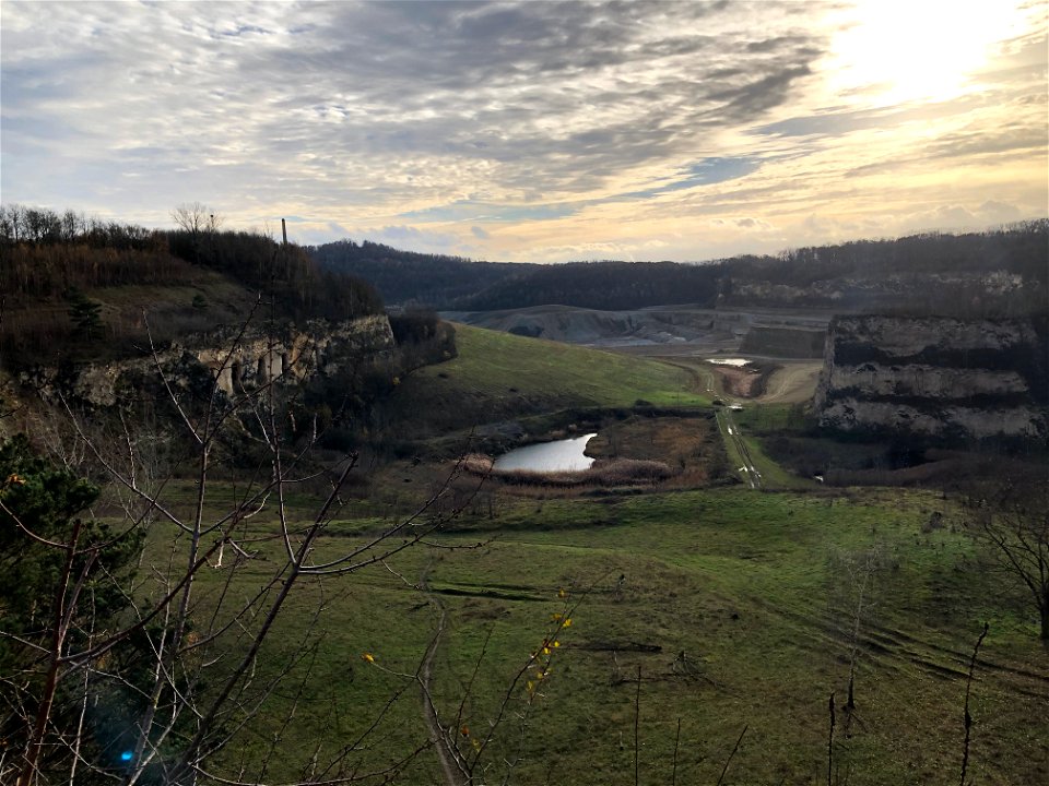 Onderweg naar de Sint-Pietersberg - Enci groeve