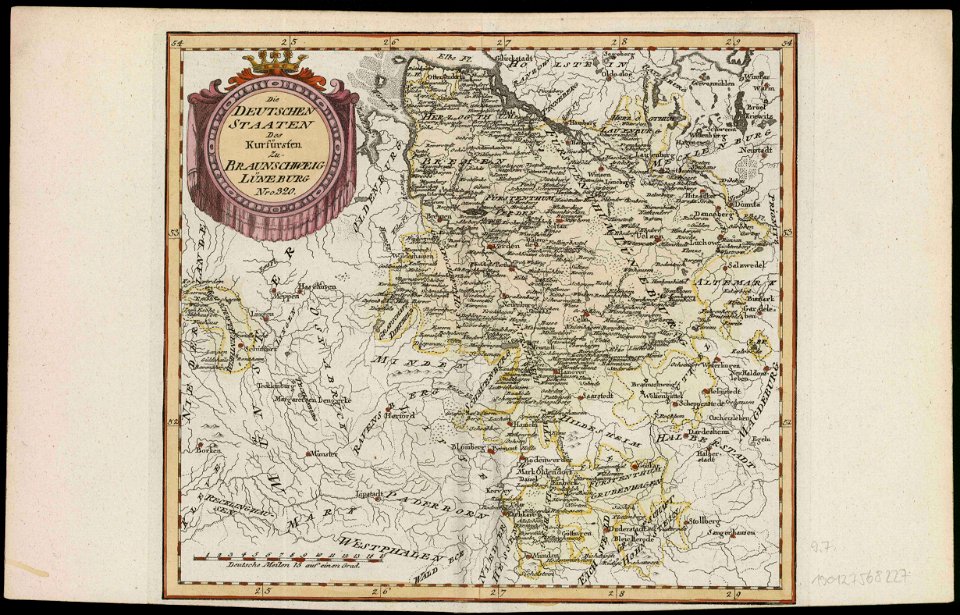 23 Die Reilly-Karten aus der Zeit um 1800