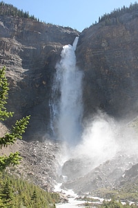 Takakkaw Falls & Yoho River, Yoho National Park, BC, Canada photo