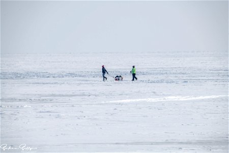 Ice fishing photo