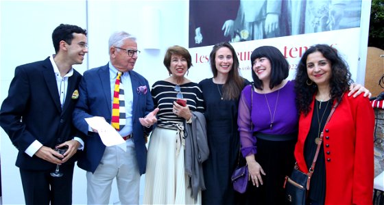 Souleiman Berrada, Daniel Aron, Françoise Aron, Andréa Griffon, Marie Moignard, Rima Samman