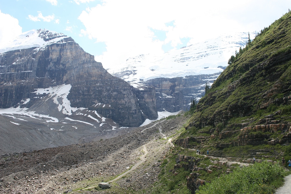 Beautiful Lake Louise located in the Banff National Park, Alberta
