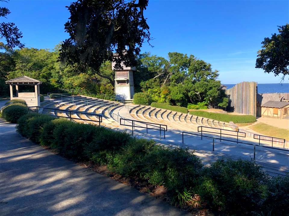 Waterside Theatre with no seats 11-20-2021
