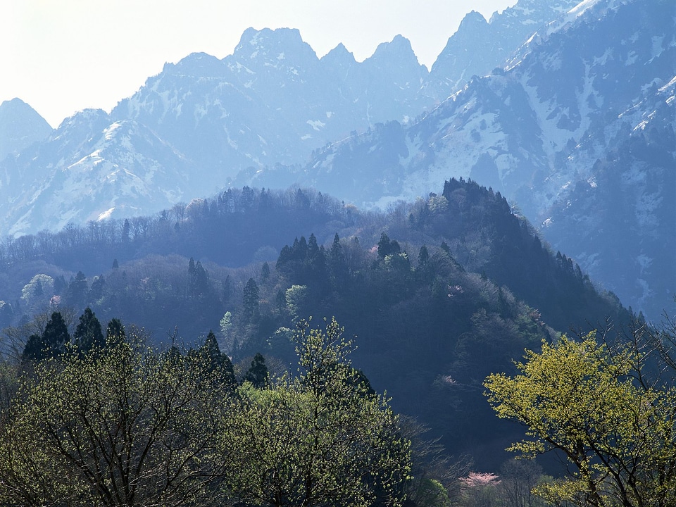 Beautiful mountains landscape