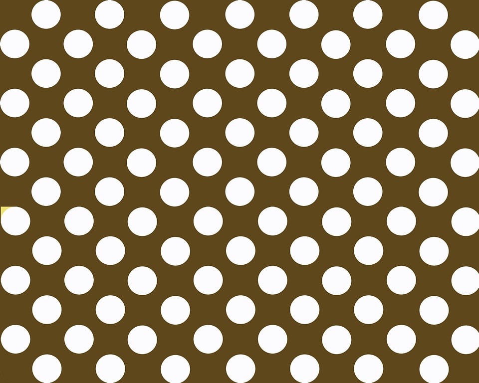Brown Polka Dot Background