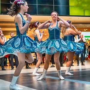 Cheerleader and dancer photo