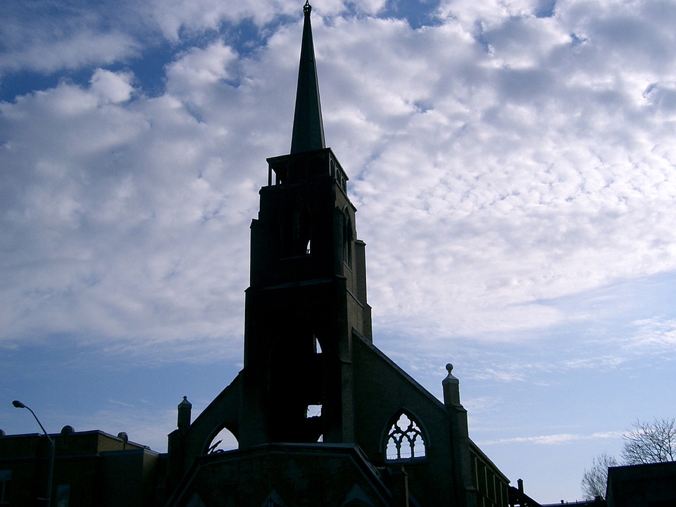 Christian church building