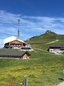 Famous Eiger, Monch and Jungfrau mountains