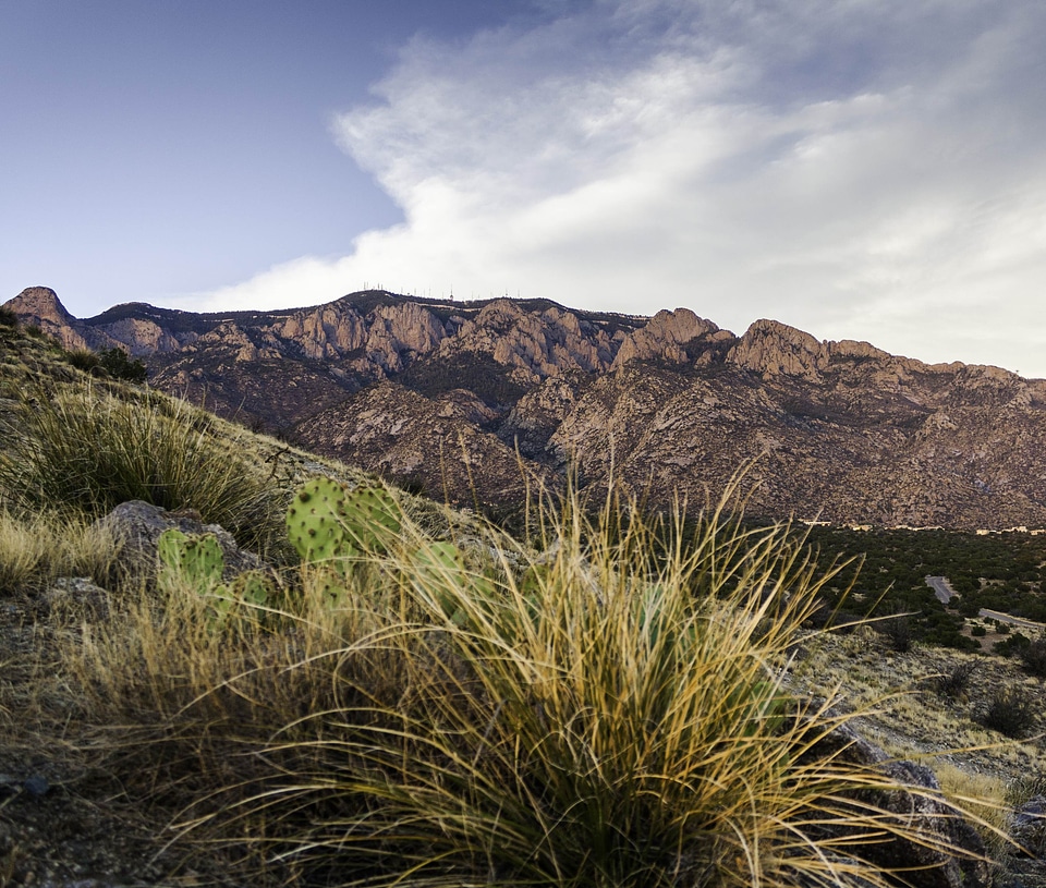 Sunset of the Sandia Mountains