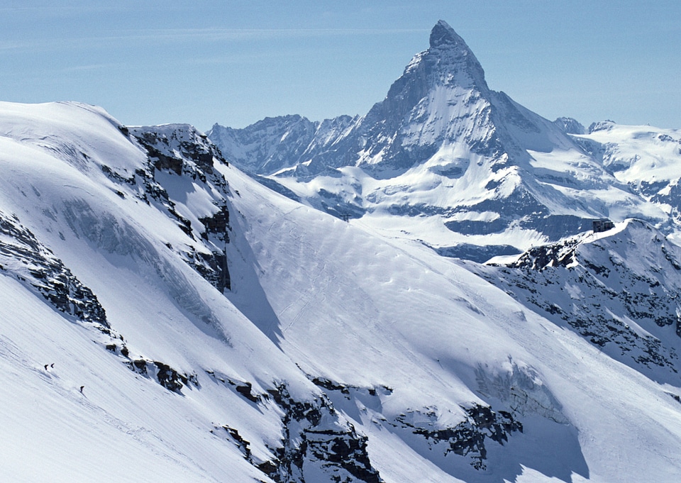 Snow-capped mountains