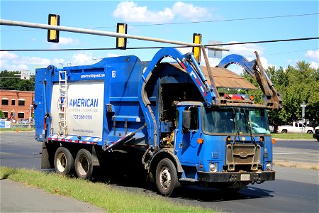 American Disposal truck 163 photo