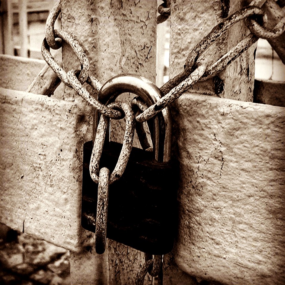 the world is locked up