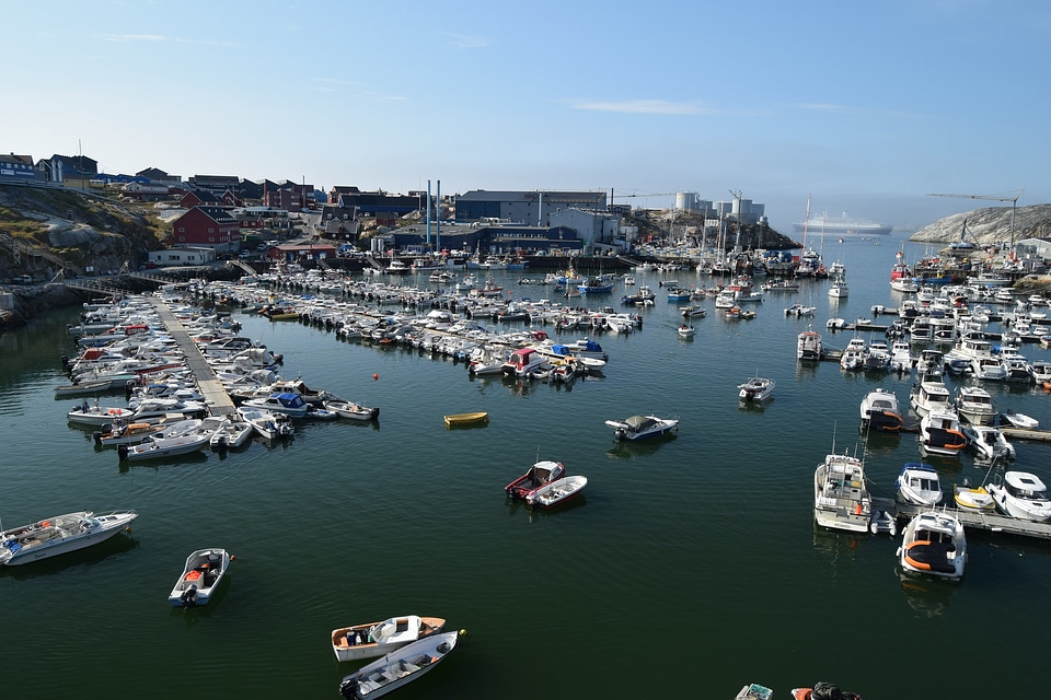 Greenland. Ilulissat. harbour