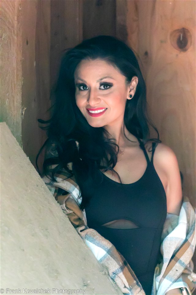 Warming up in the chicken coop