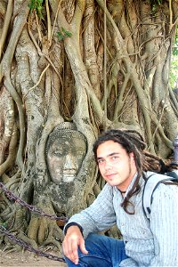 ข้าพเจ้าที่อยุธยา -Me at Ayutthaya photo