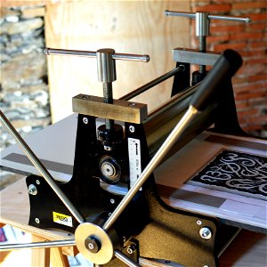 My new REIG Linocut press