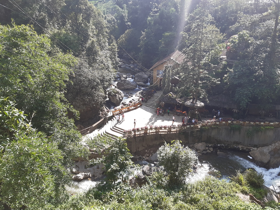 SaPa is a town in the Hoang Lien Son Mountain in Vietnam