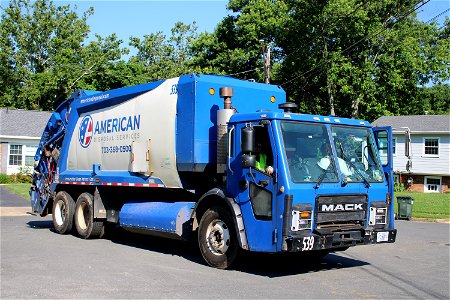 American Disposal truck 539