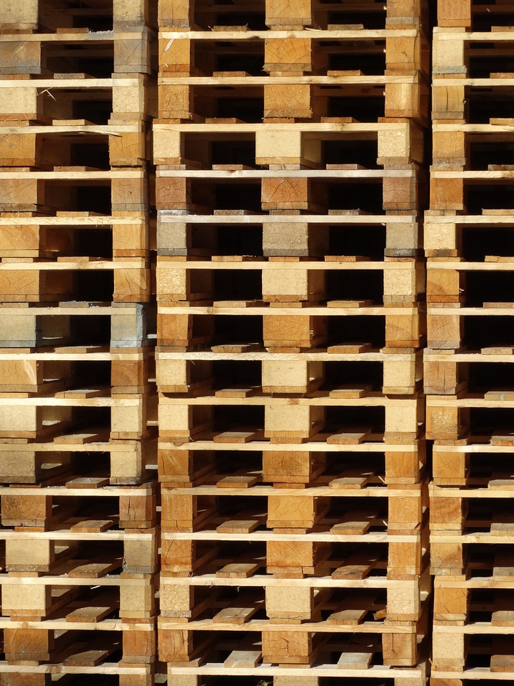 Stack palettstapel transport of goods