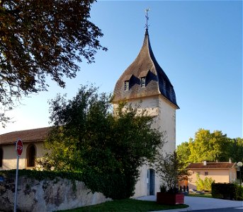 église Saint Pierre à Saugnac-et-Cambran, Landes photo