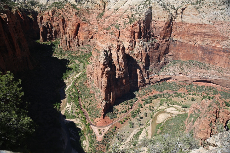 The Valley at Zion National Park via Angel Landing trail