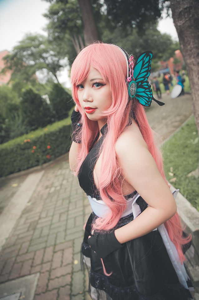 Japan anime cosplay, cartoon women photo