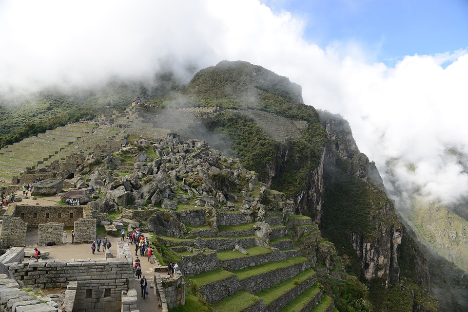 Machu Picchu is a UNESCO World Heritage Site in Peru