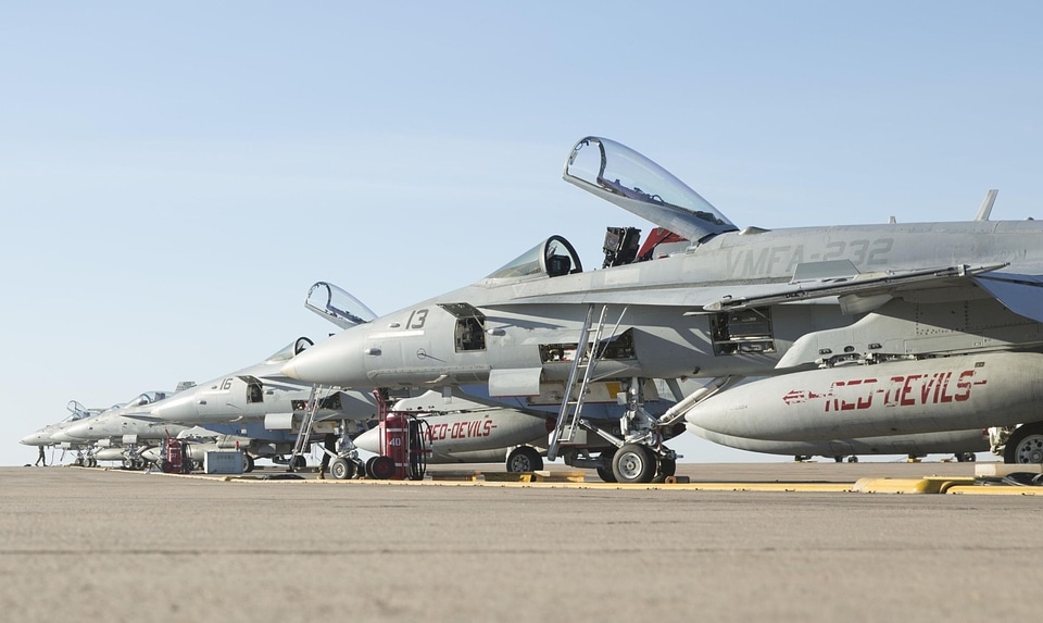 U.S. Marine Corps FA-18C Hornet aircraft