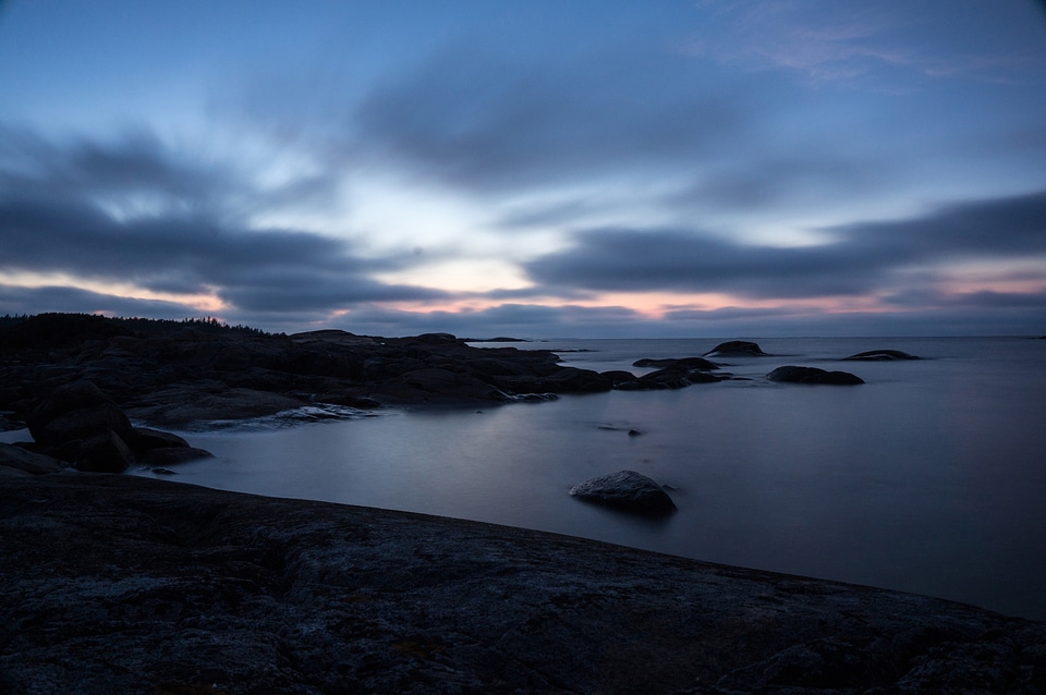Baltic Sea at Night