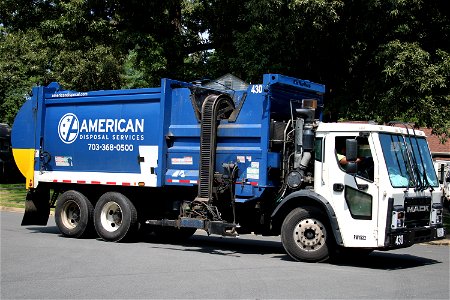 Ex Waste Connections truck 430 photo