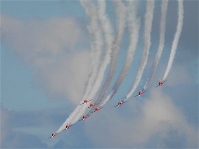 Red arrows photo