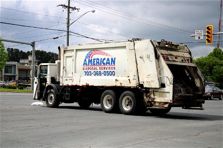 American Disposal truck 44