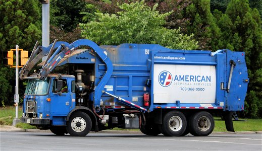 American Disposal truck 150