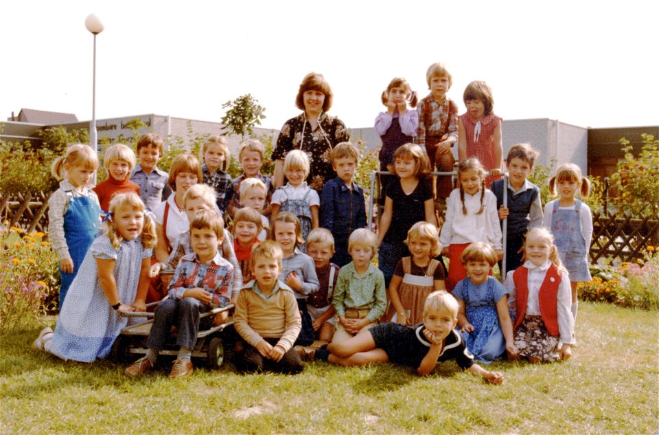 Michiel 1979, kort na onze terugkeer uit Mulinetti