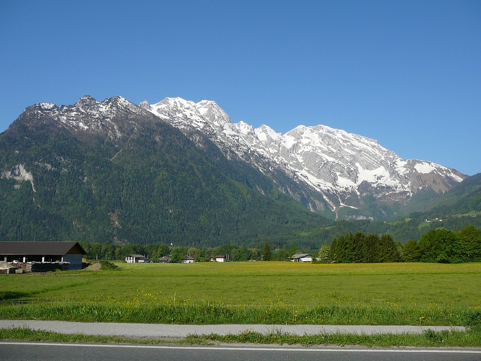 Mountain Goll in Kuchl-Kellau, Austria