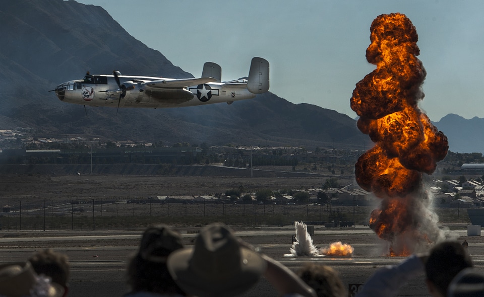 air-to-ground demonstration