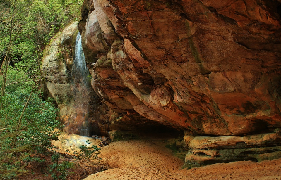 waterfall Cumberland Gap Tennessee Kentucky