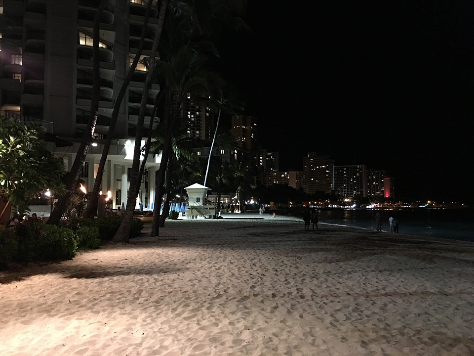 Waikiki Beach and Diamond Head Crater