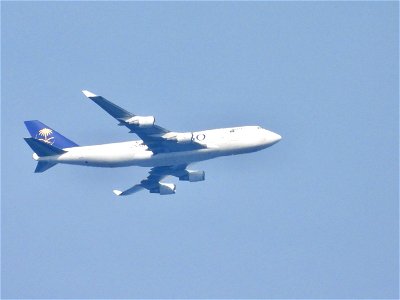 Saudi Boeing 747 cargo photo