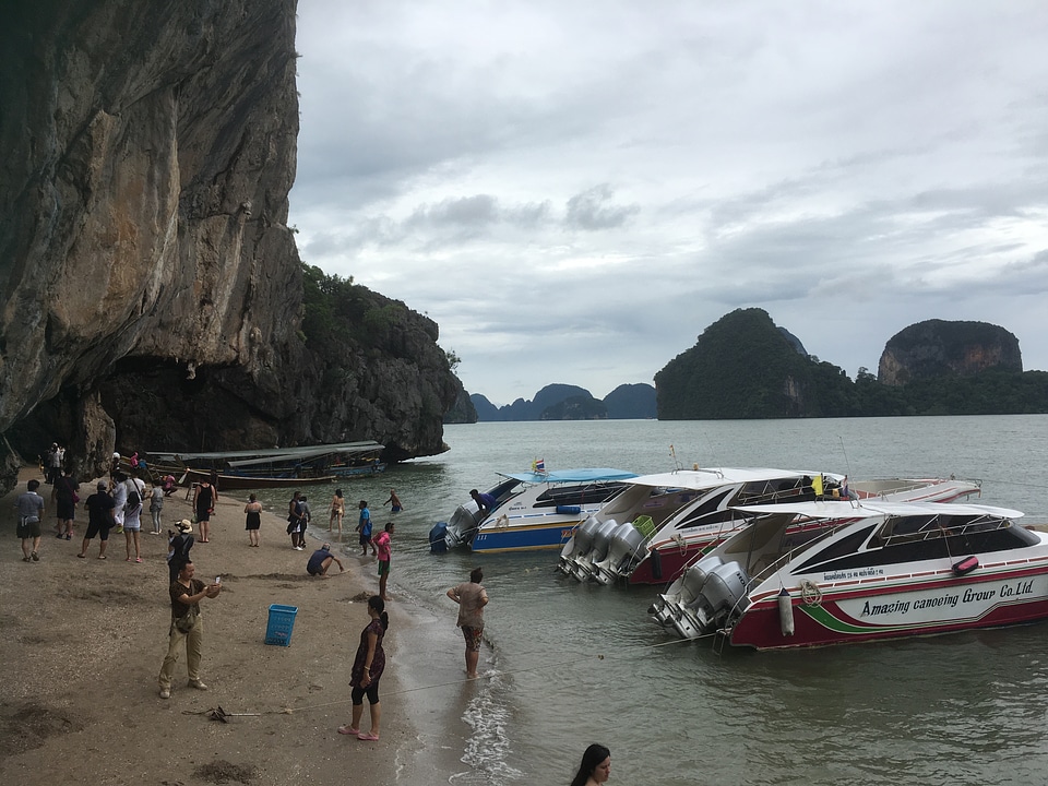 James Bond Island in Phang Nga Bay,Southern Thailand