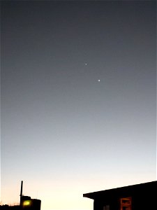 Jupiter en Venus photo