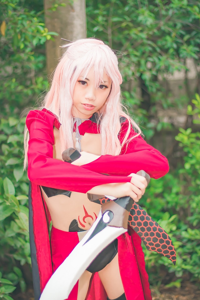 Portrait of Japan anime cosplay woman
