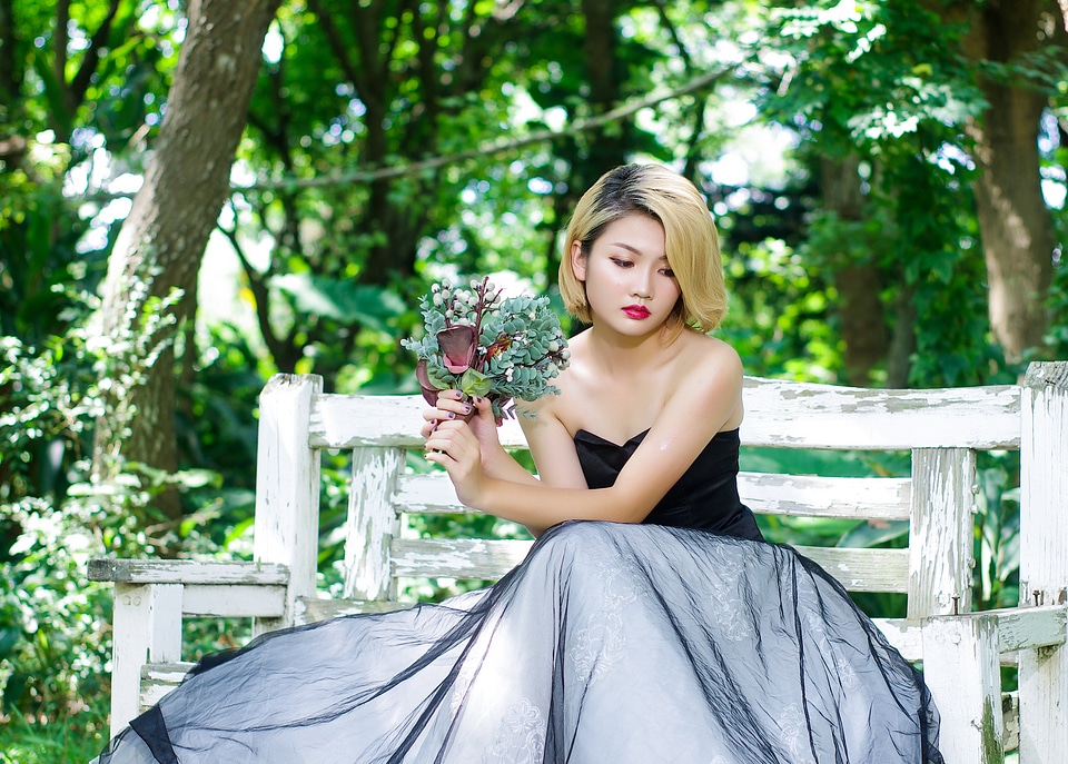 Amateur photoshoot of beautiful young sexy asian woman