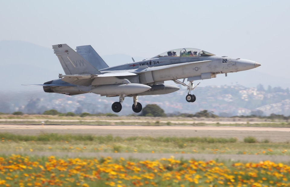 U.S. Marine Corps FA-18C Hornet aircraft